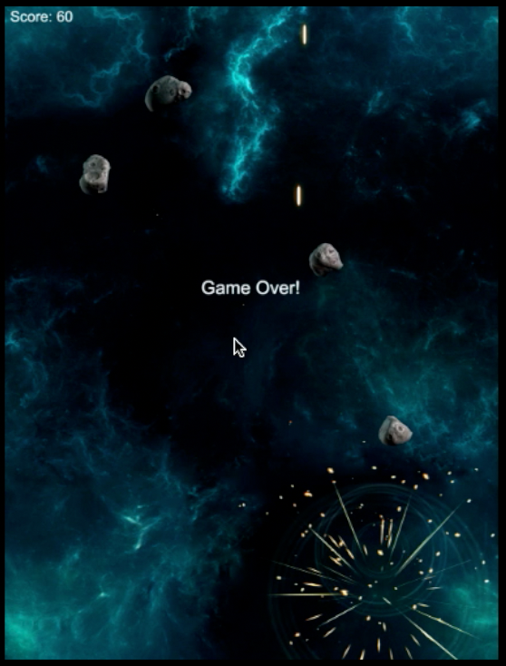 Space Shooter End Game Explosion 2
