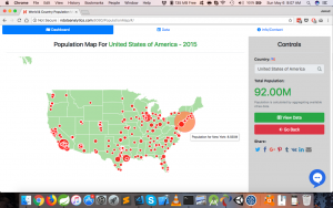 USA Map with Hover