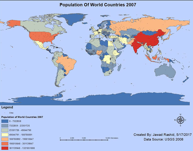 Density-of-World-Population-in-2007-breakdown-by-countr