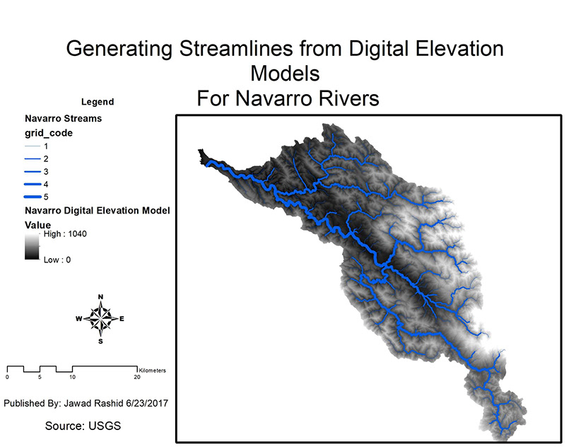 Generating-Streamlines-from-Digital-Elevation-Model-DEM